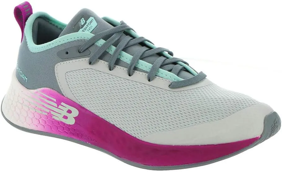 New Balance Kids' Fresh Foam Fast V2 Lace-Up Running Shoe