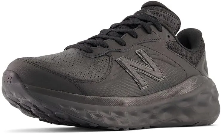 New Balance Men's Fresh Foam X 840F V1 Walking Shoe, Black/Black/Blacktop, 7