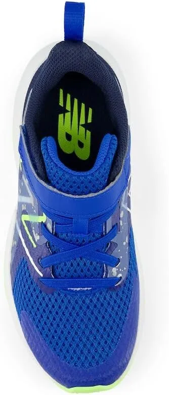 New Balance Unisex-Child Rave Run V2 Bungee Lace with Top Strap Shoe