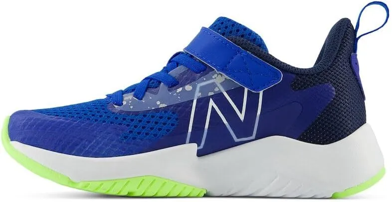 New Balance Unisex-Child Rave Run V2 Bungee Lace with Top Strap Shoe