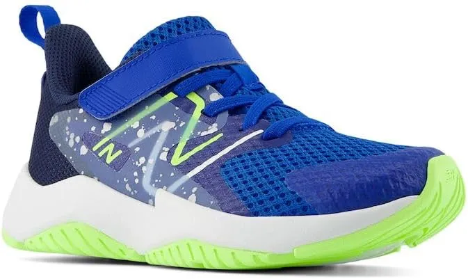 New Balance Unisex-Child Rave Run V2 Bungee Lace with Top Strap Shoe