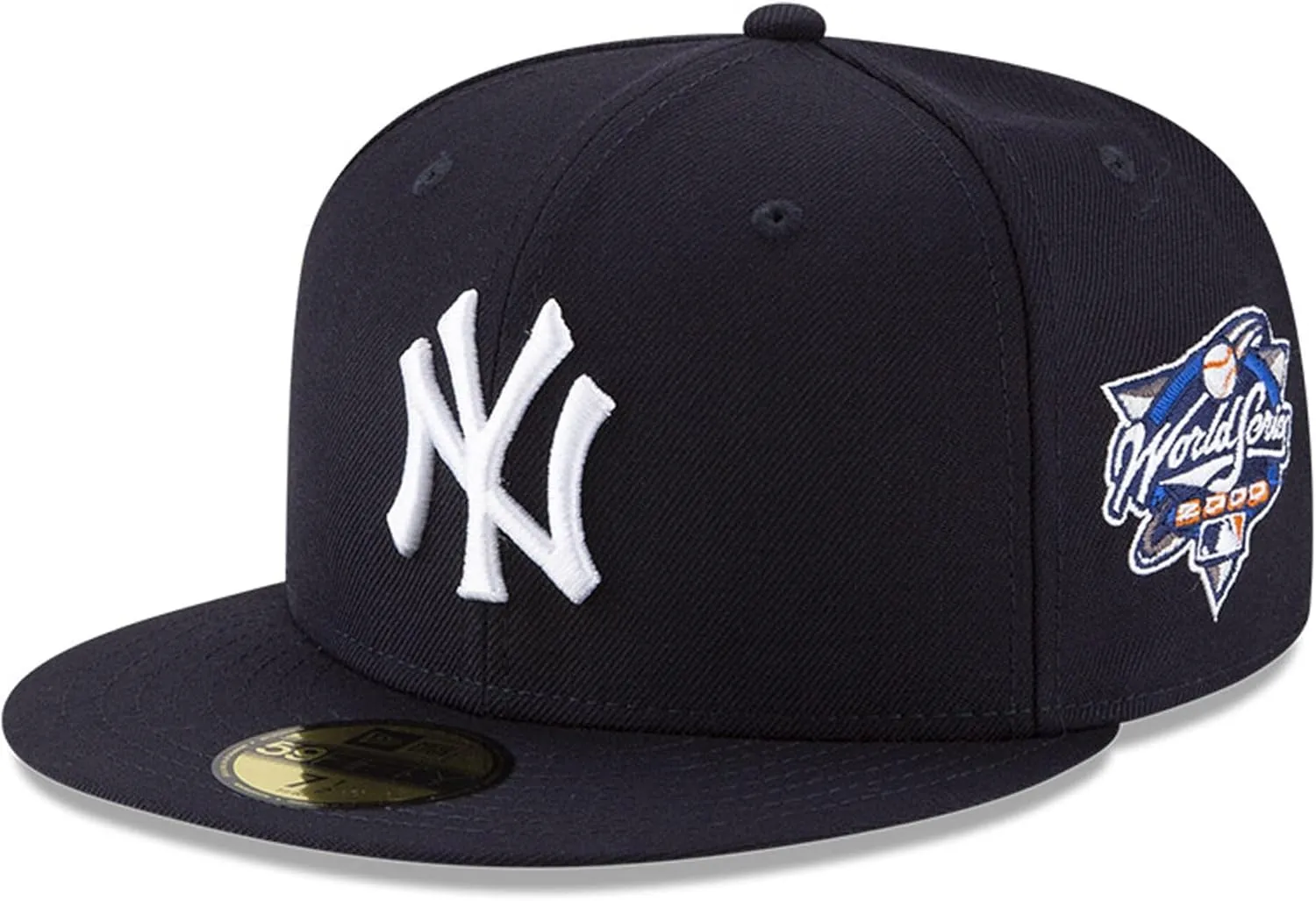 New Era New York Yankees MLB 59FIFTY 2000 World Series Team Color Authentic Collection Fitted On Field Cap Hat