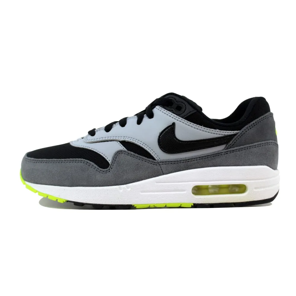 Nike Air Max 1 Black/Black-White-Dark Grey 555766-047 Grade-School