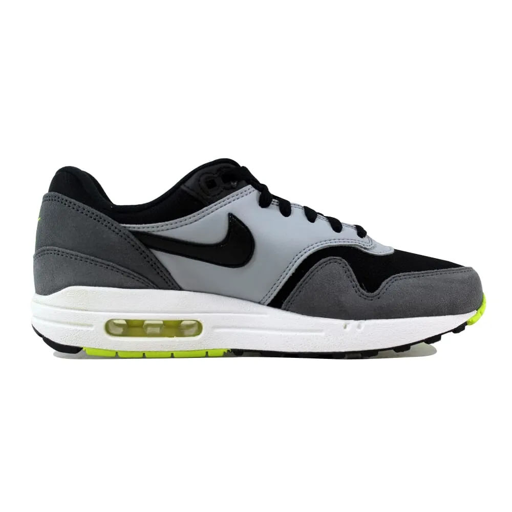 Nike Air Max 1 Black/Black-White-Dark Grey 555766-047 Grade-School