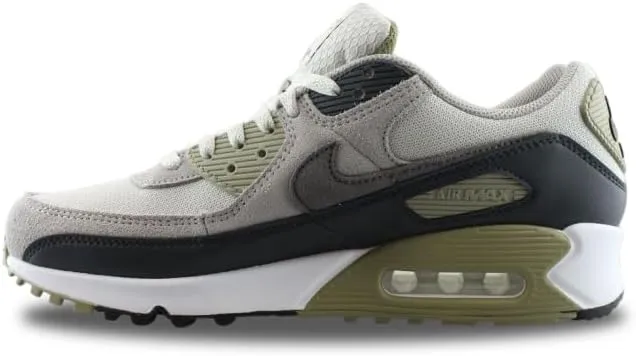 Nike Air Max 90 Men's Shoes (DM0029-011, Light Bone/Neutral Olive/College Grey/Cave Stone)