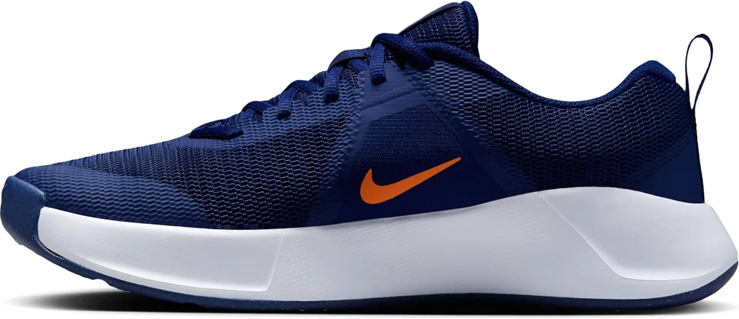 Nike MC Trainer 3 Men's Workout Shoes (FQ1831-400, Blue Void/White/Game Royal/Safety Orange)
