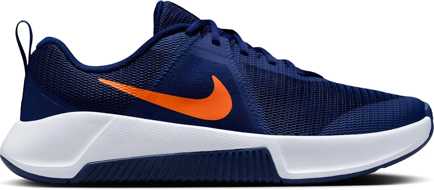 Nike MC Trainer 3 Men's Workout Shoes (FQ1831-400, Blue Void/White/Game Royal/Safety Orange)