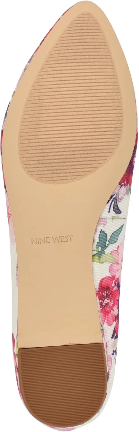 Nine West Women's Speakup Pointy Toe Slip-On Ballet Flat