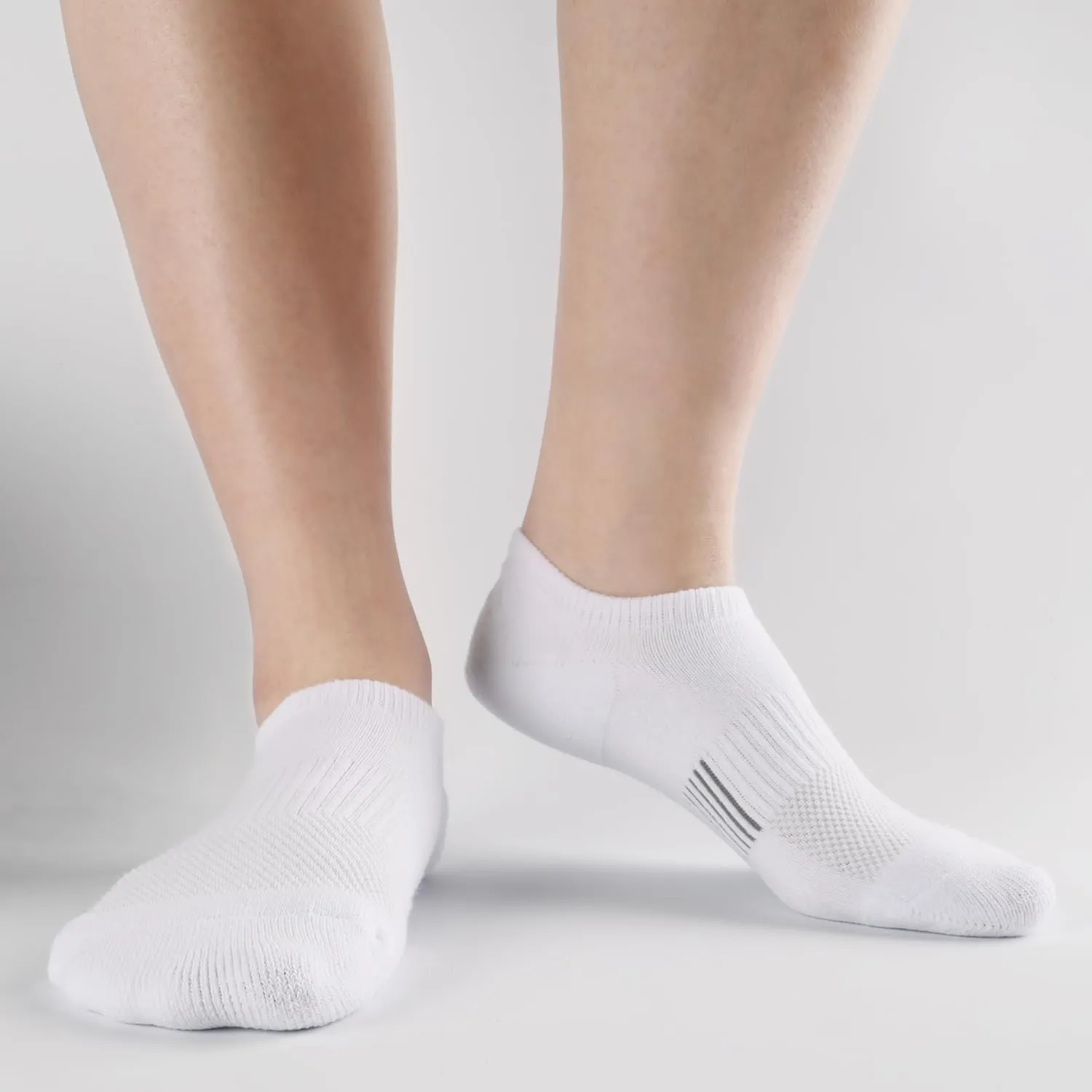 No Show Socks Womens Men 6/8 Pairs Low Cut Cushioned Athletic Ankle Running Socks