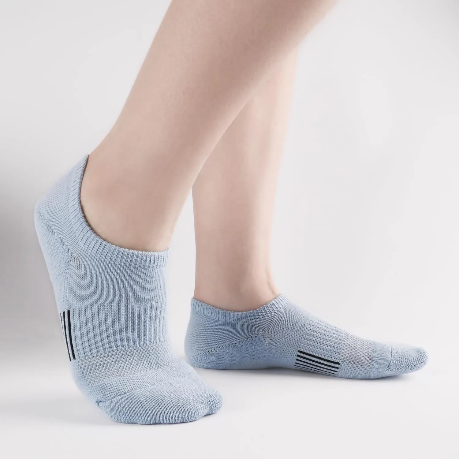 No Show Socks Womens Men 6/8 Pairs Low Cut Cushioned Athletic Ankle Running Socks