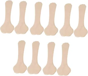 NOLITOY 5 Pairs High Heel Insoles Women's Comfortable Shoe Liners Anti-wear Breathable Skin-Friendly Inserts