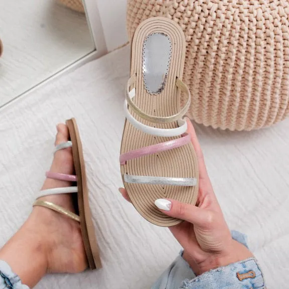 Non-slip Platform Flat Slippers