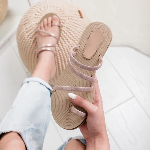 Non-slip Platform Flat Slippers