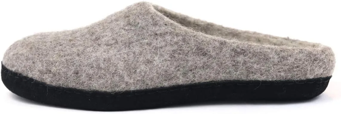 Nootkas Men's Felted Merino Wool 'Astoria' Mule House Slipper