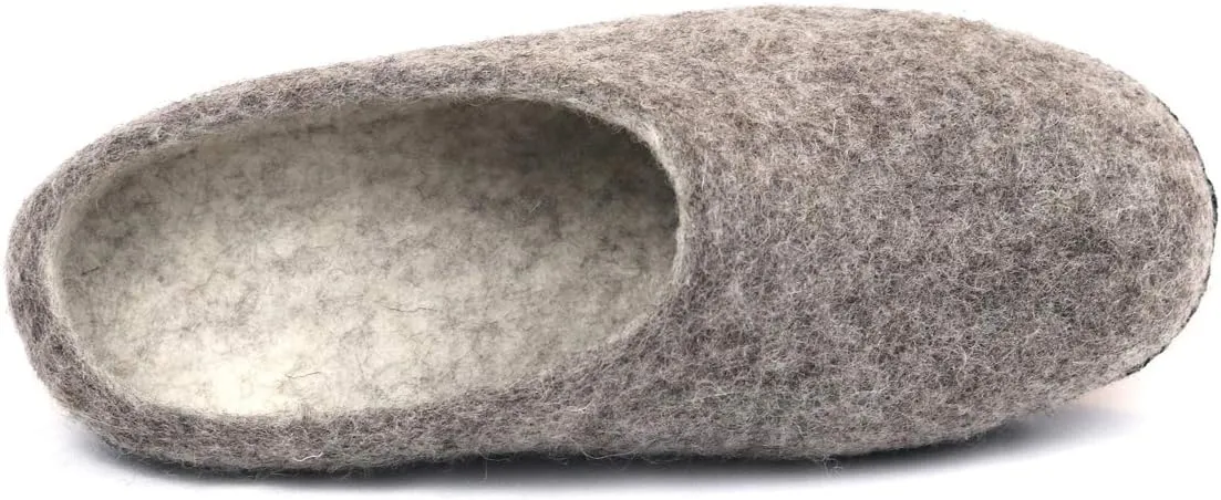 Nootkas Men's Felted Merino Wool 'Astoria' Mule House Slipper