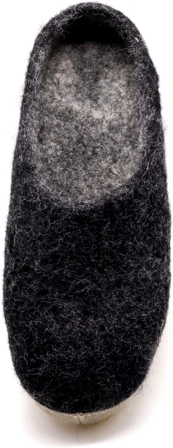 Nootkas Men's Felted Merino Wool 'Astoria' Mule House Slipper