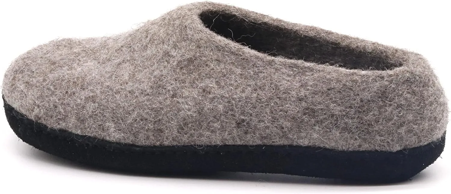 Nootkas Men's Felted Merino Wool 'Newport' House Shoe