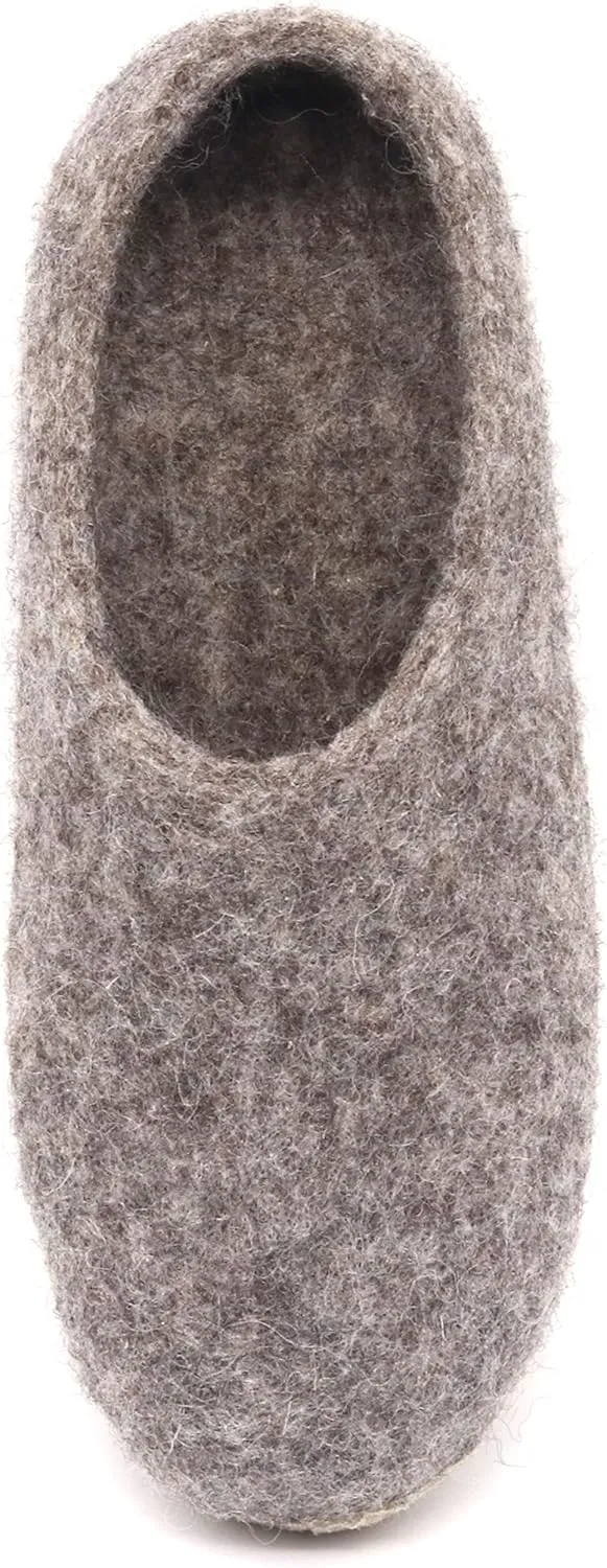 Nootkas Men's Felted Merino Wool 'Newport' House Shoe