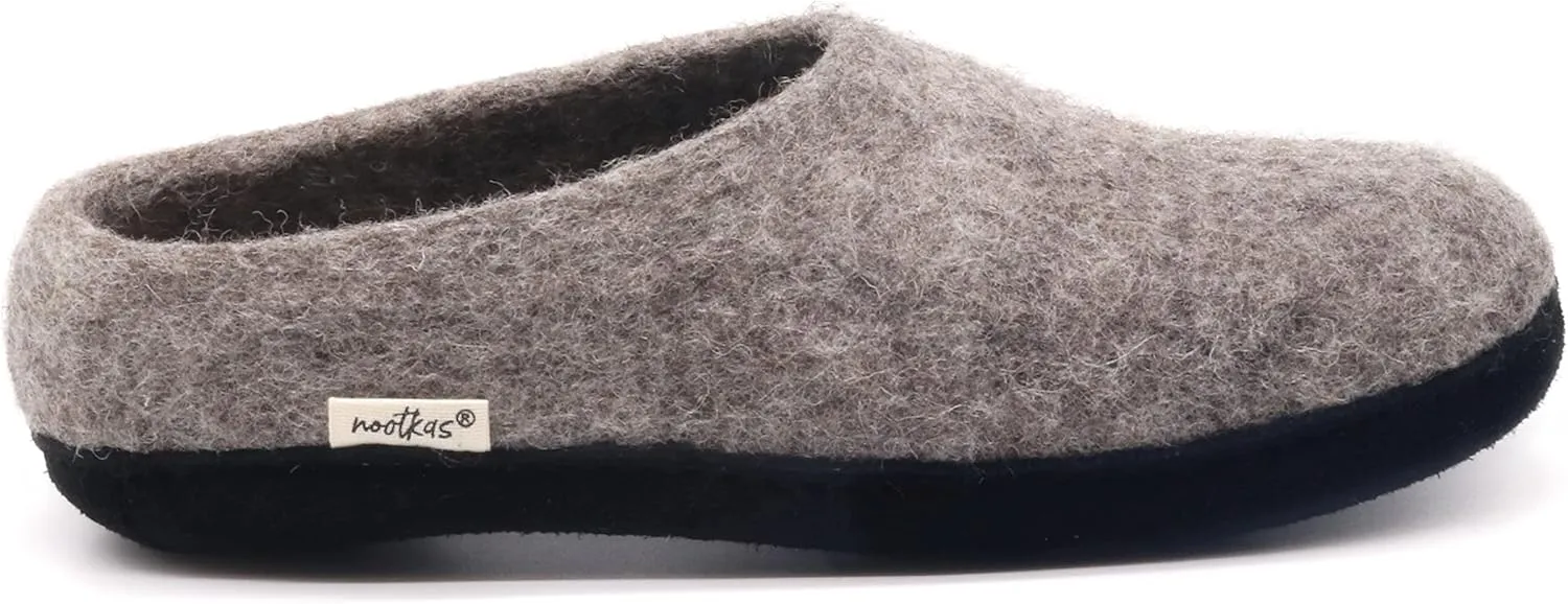 Nootkas Men's Felted Merino Wool 'Newport' House Shoe