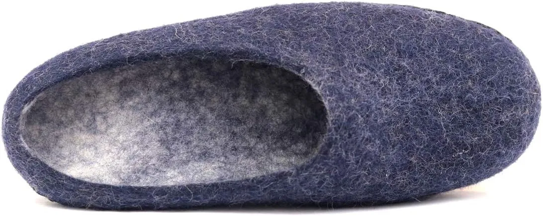 Nootkas Women's Felted Merino Wool 'Astoria' Mule House Slipper