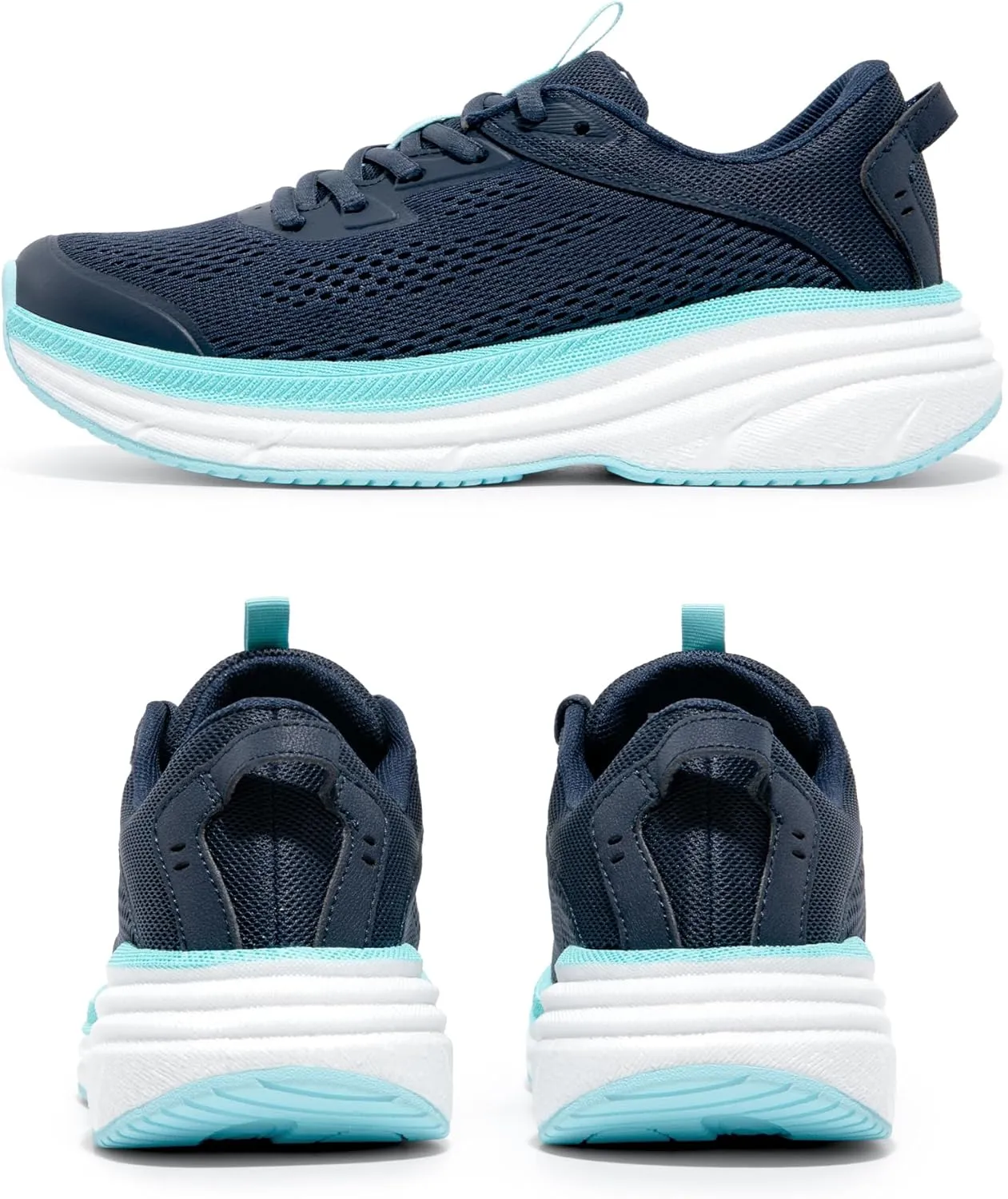 NORTIV 8 Women's Running Walking Tennis Shoes FlexLife Comfortable Cushioning Non-Slip Breathable Athletic Gym Workout Cross Trainer Jogging Sneakers
