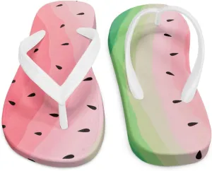 Novelty Fruit Sandals Summer Flip Flops Girls Quick Dry House Indoor Slipper Flats Non Slip Shower Bath Shoes
