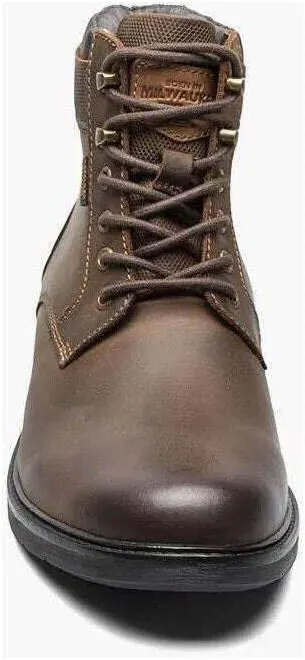 Nunn Bush Men's 1912 Plain Toe Chukka Lace Leather Boot with Scotchguard Defender