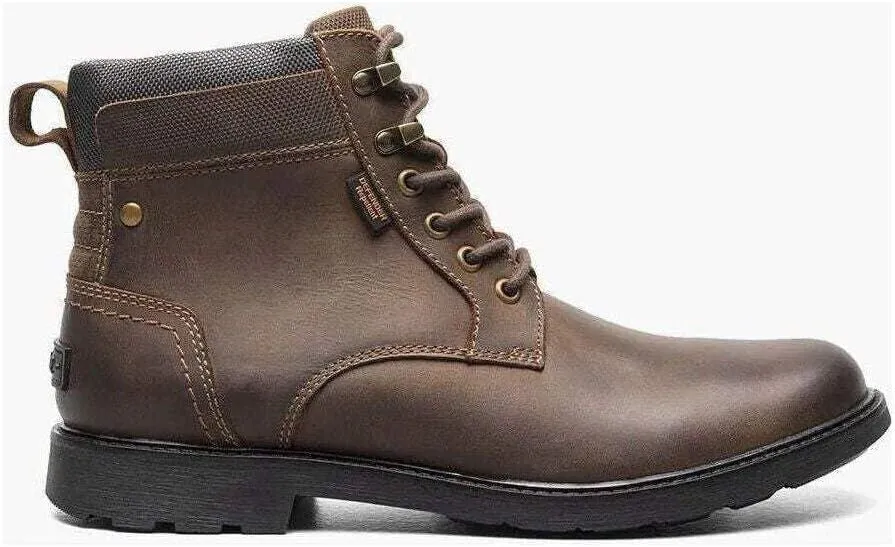 Nunn Bush Men's 1912 Plain Toe Chukka Lace Leather Boot with Scotchguard Defender