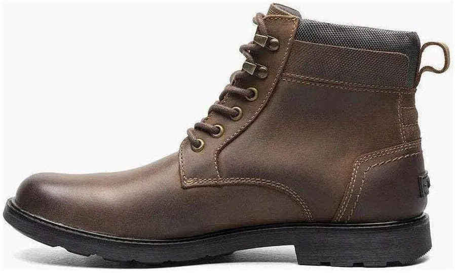 Nunn Bush Men's 1912 Plain Toe Chukka Lace Leather Boot with Scotchguard Defender