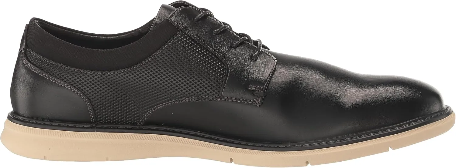 Nunn Bush Men's Chase Plain Toe Oxford Contemporary Lace Up