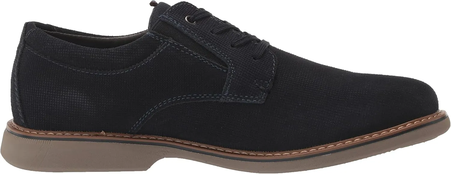 Nunn Bush Men's Otto Plain Toe Oxford Leather Lace Up with Lightweight Sole