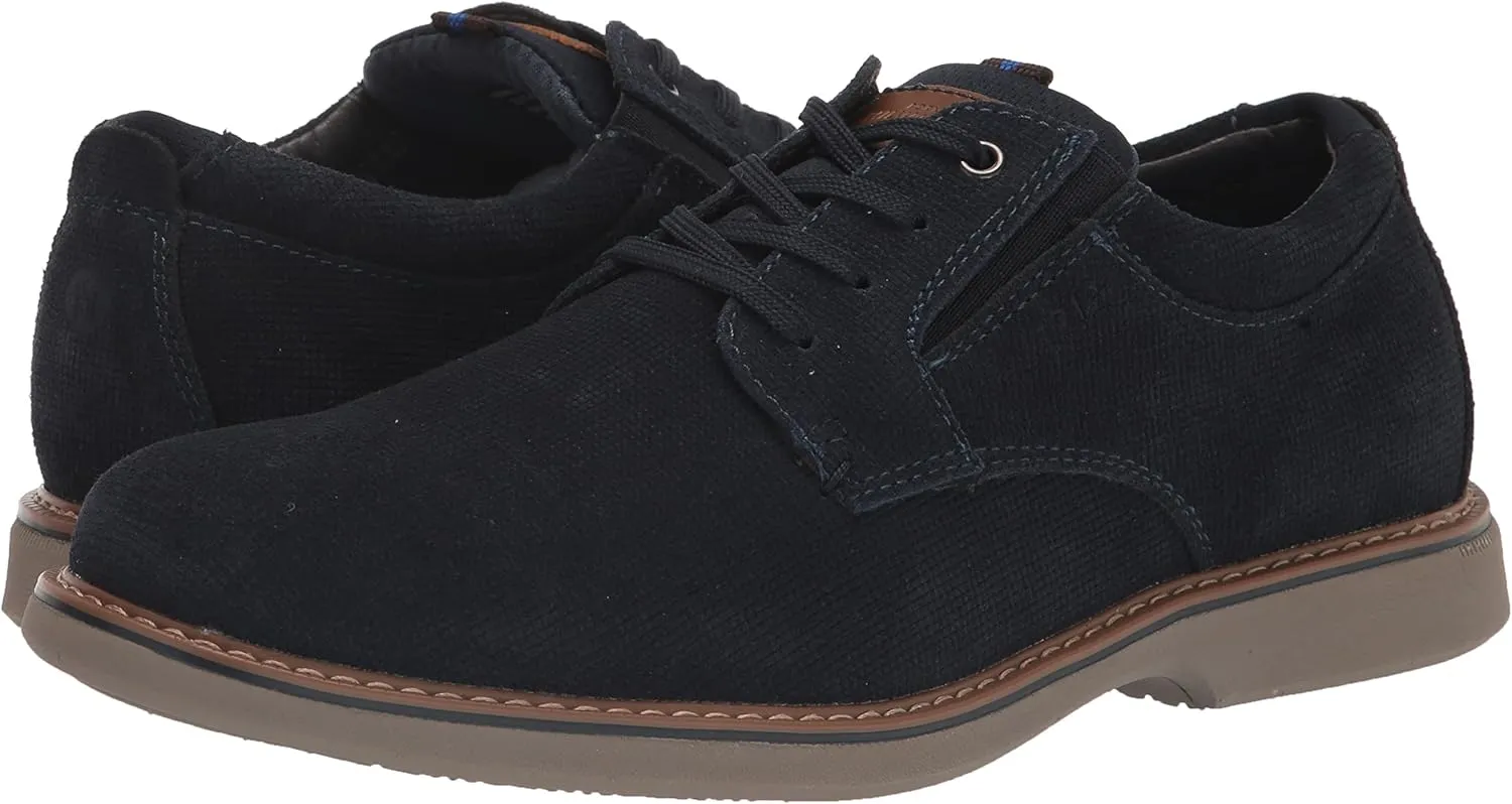 Nunn Bush Men's Otto Plain Toe Oxford Leather Lace Up with Lightweight Sole