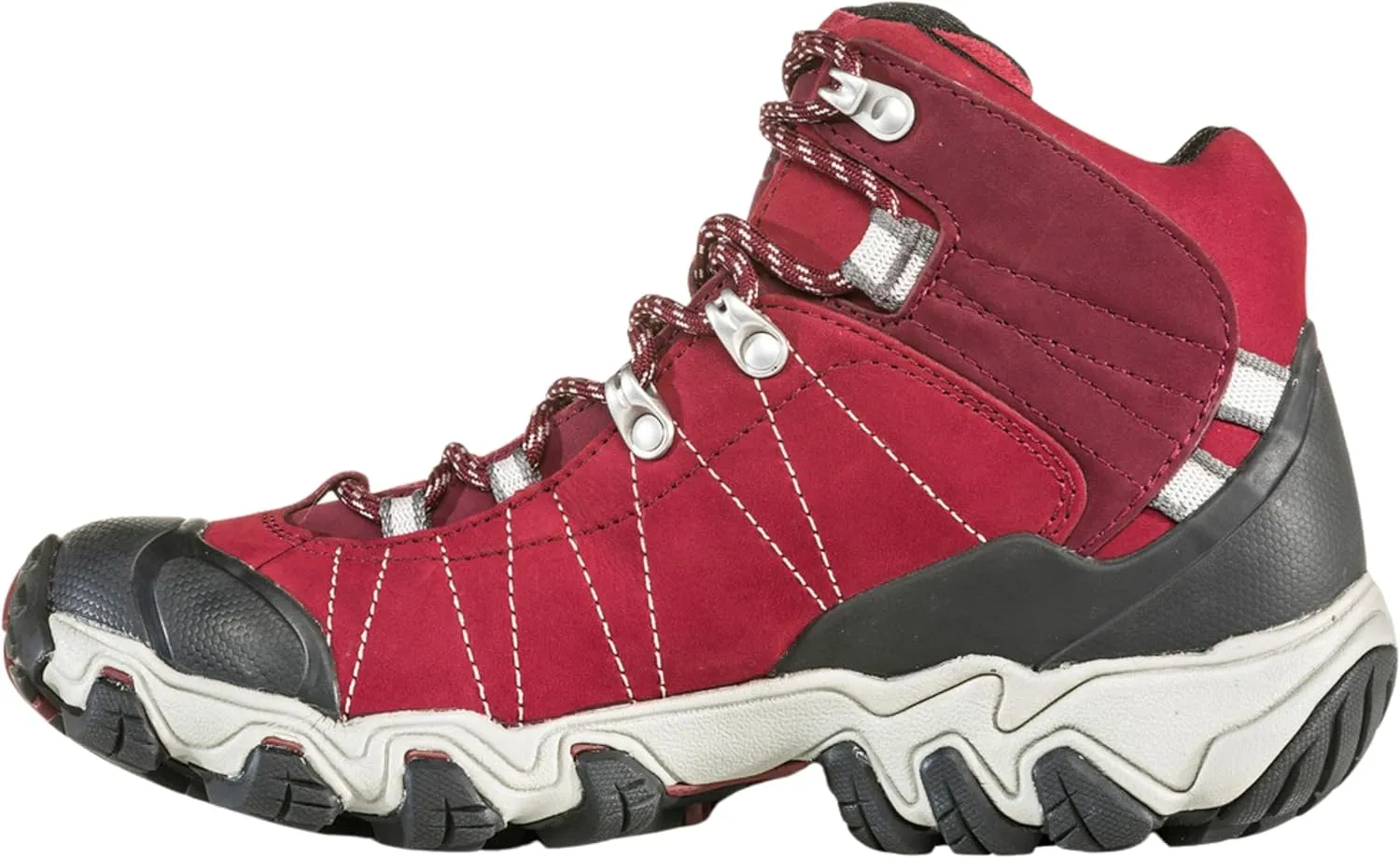 Oboz Bridger Mid Women's Waterproof Hiking Boot Rio Red - 8 Wide