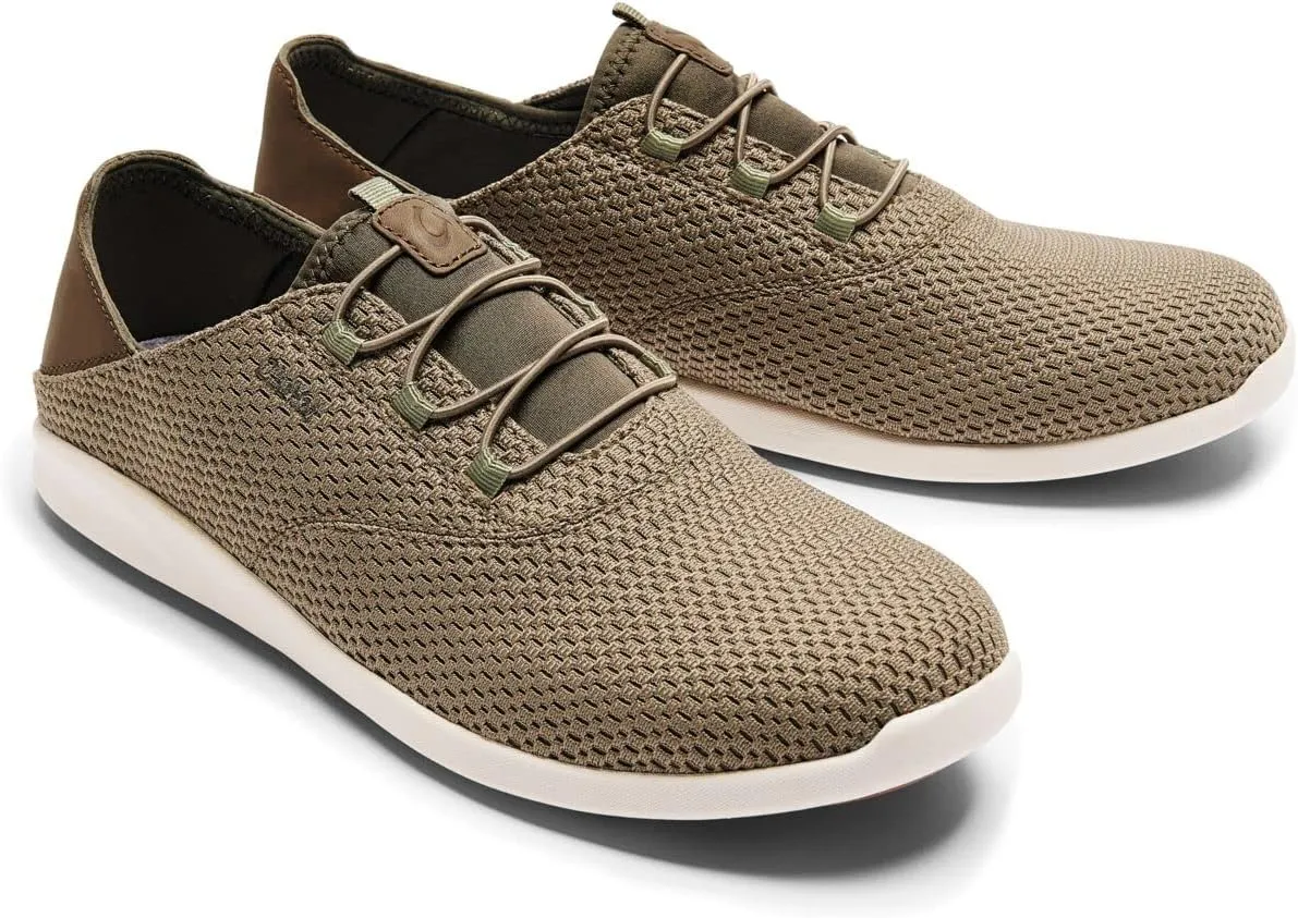 OLUKAI Alapa Li Men's Athletic Sneakers, Breathable Mesh & Moisture-Wicking Design, No Tie Laces, Lightweight & Supportive