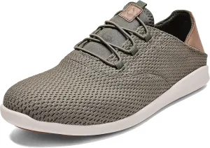 OLUKAI Alapa Li Men's Athletic Sneakers, Breathable Mesh & Moisture-Wicking Design, No Tie Laces, Lightweight & Supportive