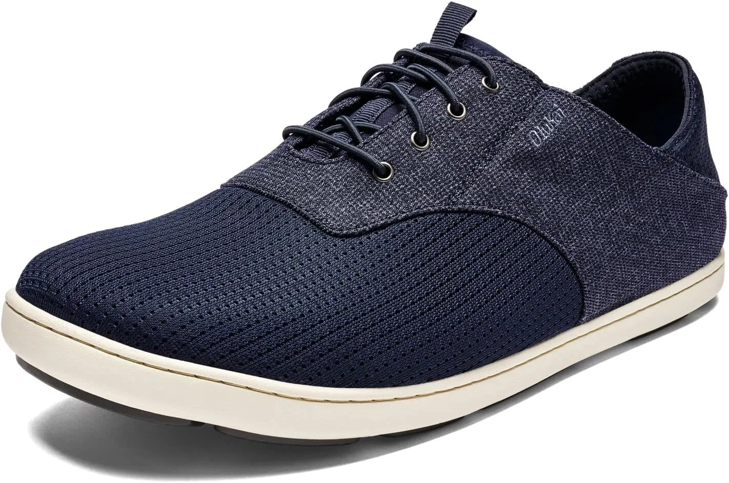 OLUKAI Nohea Moku Men's No Tie Boat Shoes, Breathable & Quick Dry Mesh, Effortless Design & Barefoot Wearability, All-Day Comfort & Support