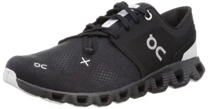 On Men's Cloud X 3 Sneakers, Black, 11.5 Medium US
