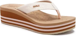ONCAI Women’s Platform Flip Flops Trendy Dressy Womans Summer Sandals with Comfortable Flatform Arch Support Walking Outdoor Rubber Soles (US Size 5-11)
