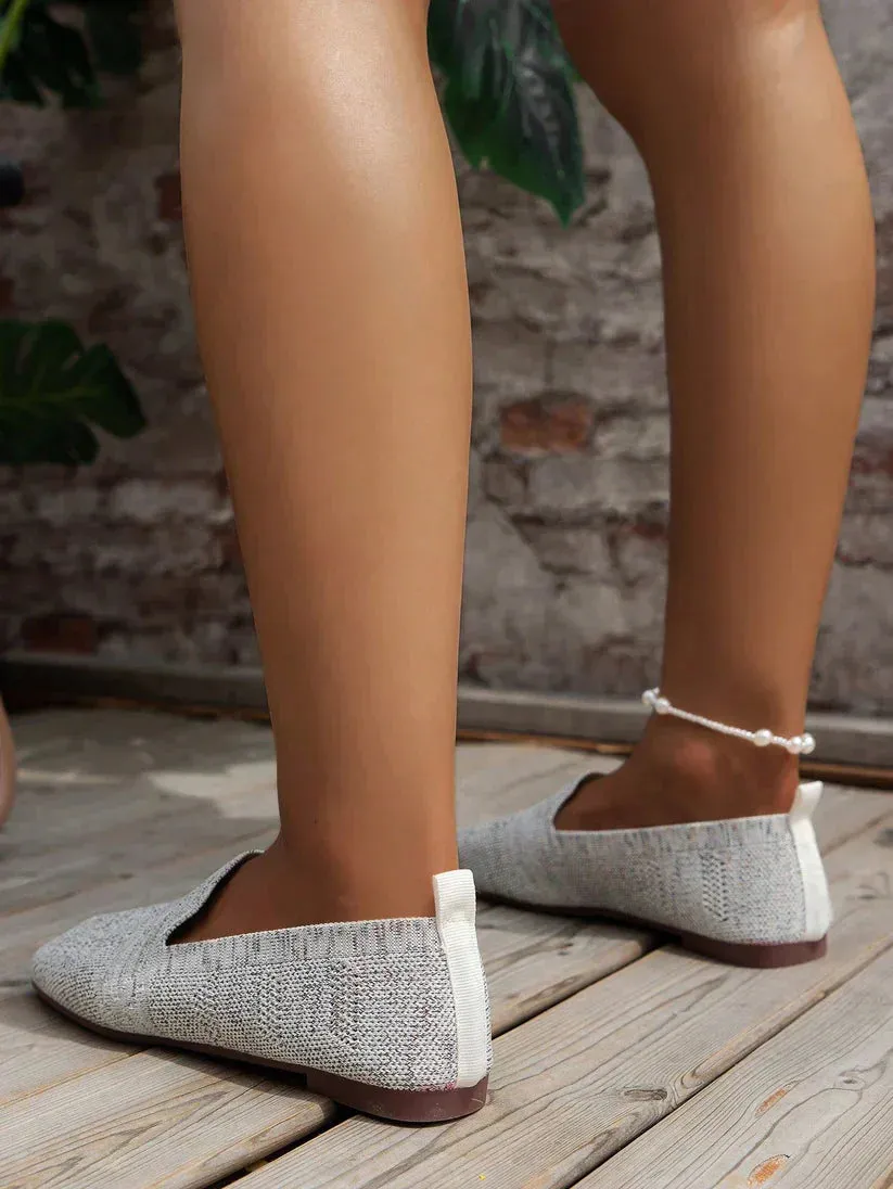 ORTHOPEDIC ARCH SUPPORT NON-SLIP FLAT SHOES