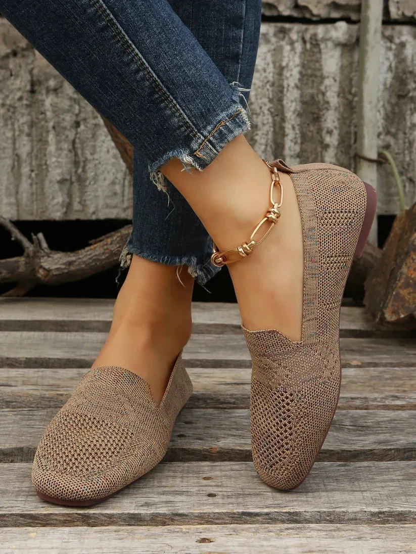 ORTHOPEDIC ARCH SUPPORT NON-SLIP FLAT SHOES