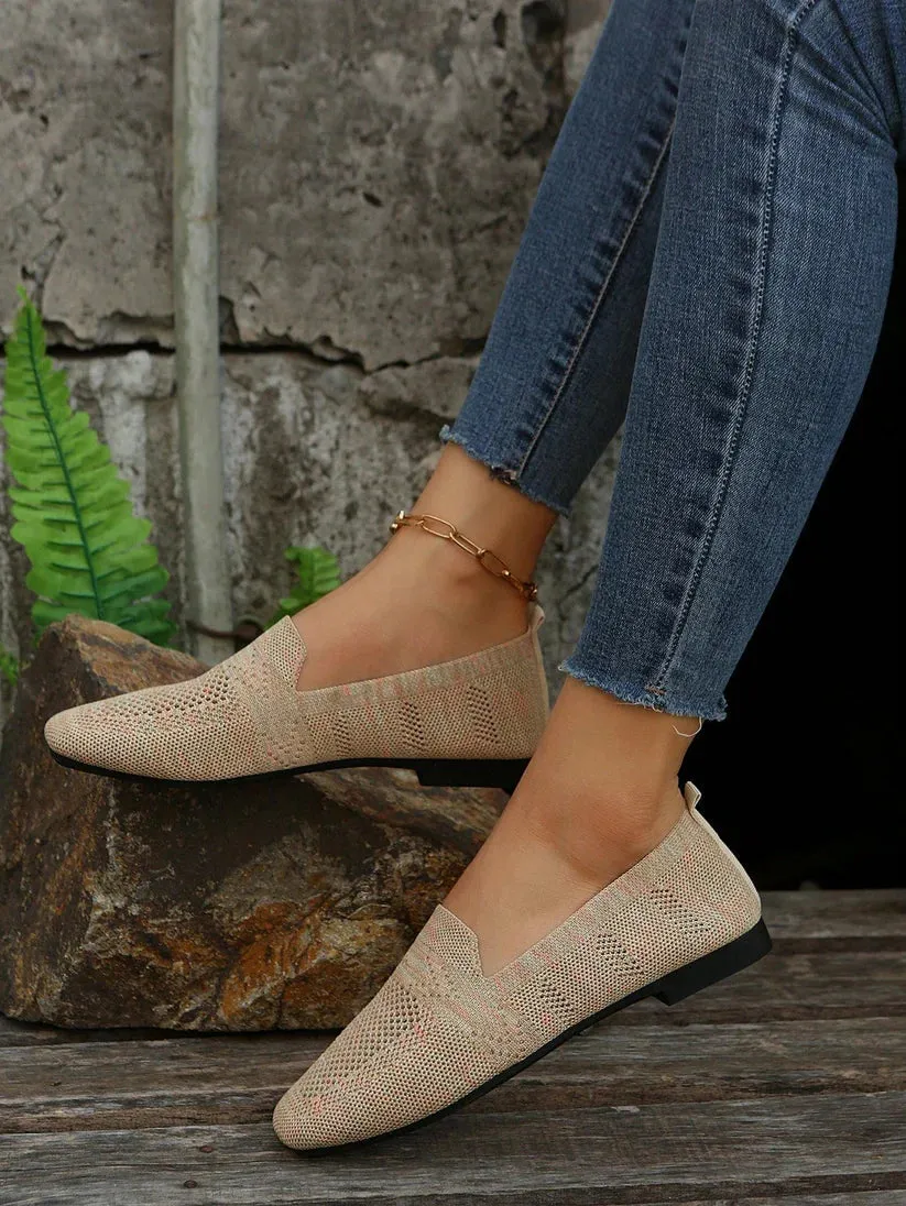 ORTHOPEDIC ARCH SUPPORT NON-SLIP FLAT SHOES