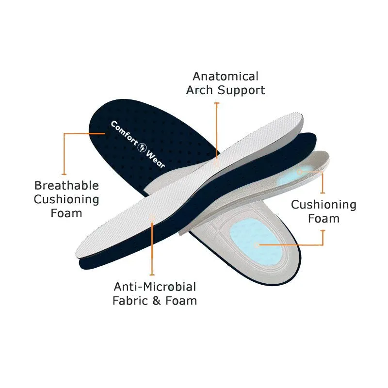 Orthopedic Breathable Everyday Shoe - Black