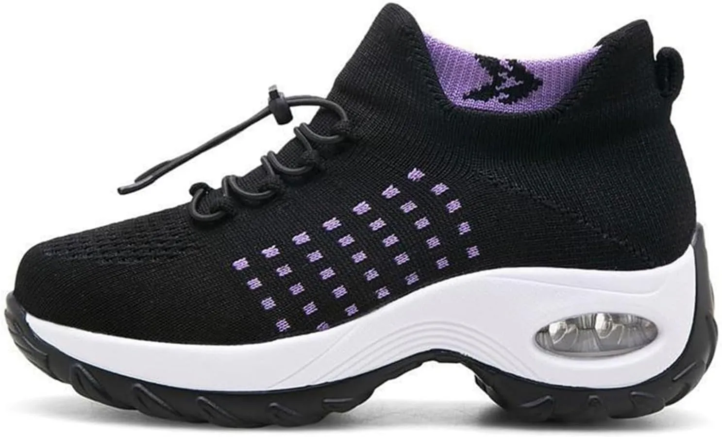 Orthopedic Sneakers for Women Slip-On Breathable Mesh Trainers Fashion Comfortwear Ortho Shoes Casual Ladies Air Cushion Athletic Shoes Lightweight Breathable Walk Shoe