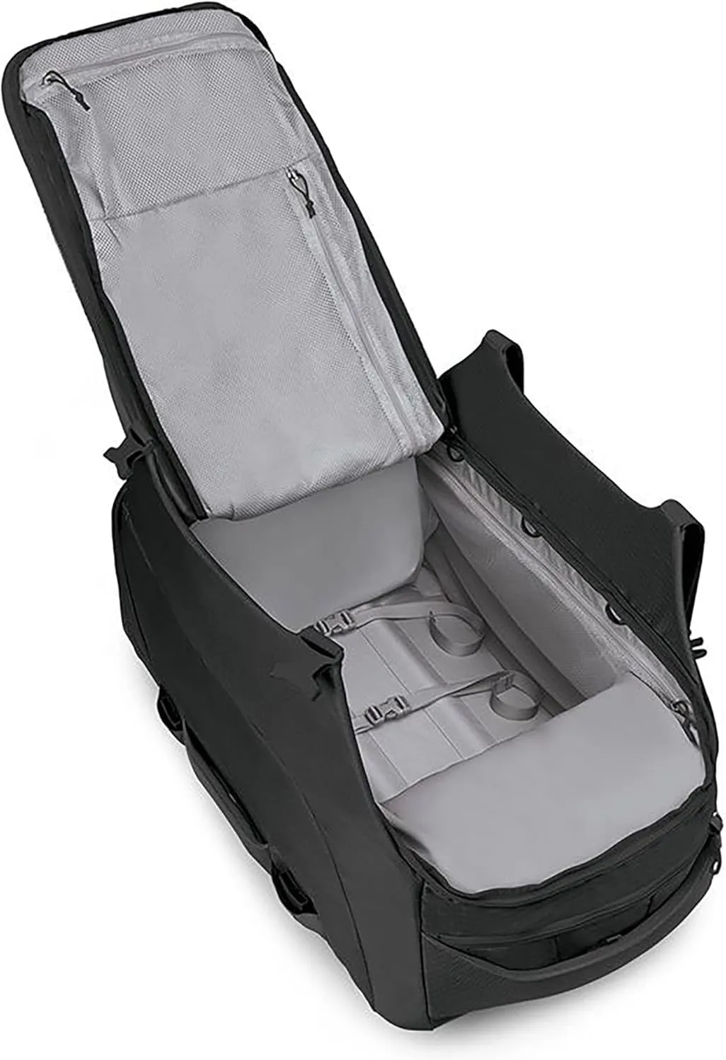 Osprey Sojourn Shuttle 30"/100L Wheeled Duffel Luggage, Black