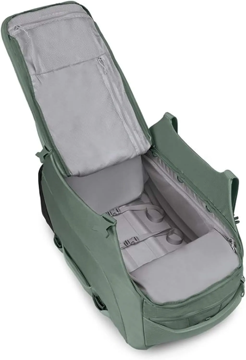 Osprey Sojourn Shuttle 30"/100L Wheeled Duffel Luggage, Koseret Green