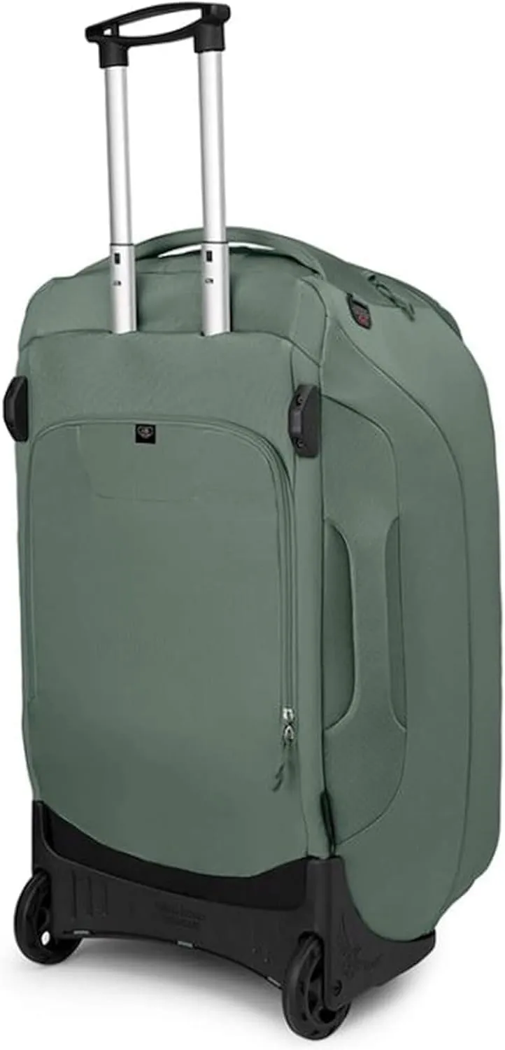 Osprey Sojourn Shuttle 30"/100L Wheeled Duffel Luggage, Koseret Green