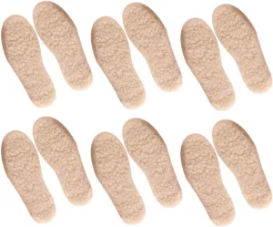 Pairs Boys and Girls Warm Insoles Breathable Non-Slip for Winter Shoes