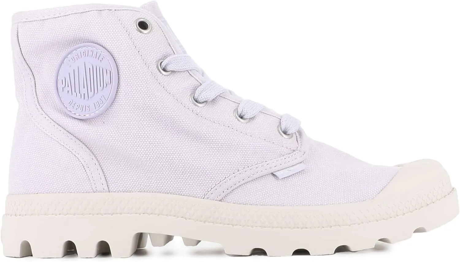 Palladium Women's Pampa Hi Boot, Vegan Canvas Lace Up Boot