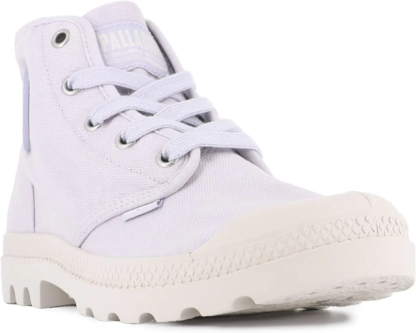Palladium Women's Pampa Hi Boot, Vegan Canvas Lace Up Boot