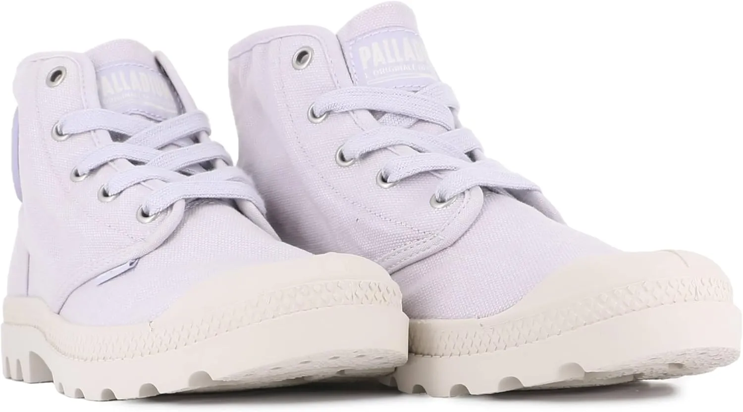 Palladium Women's Pampa Hi Boot, Vegan Canvas Lace Up Boot